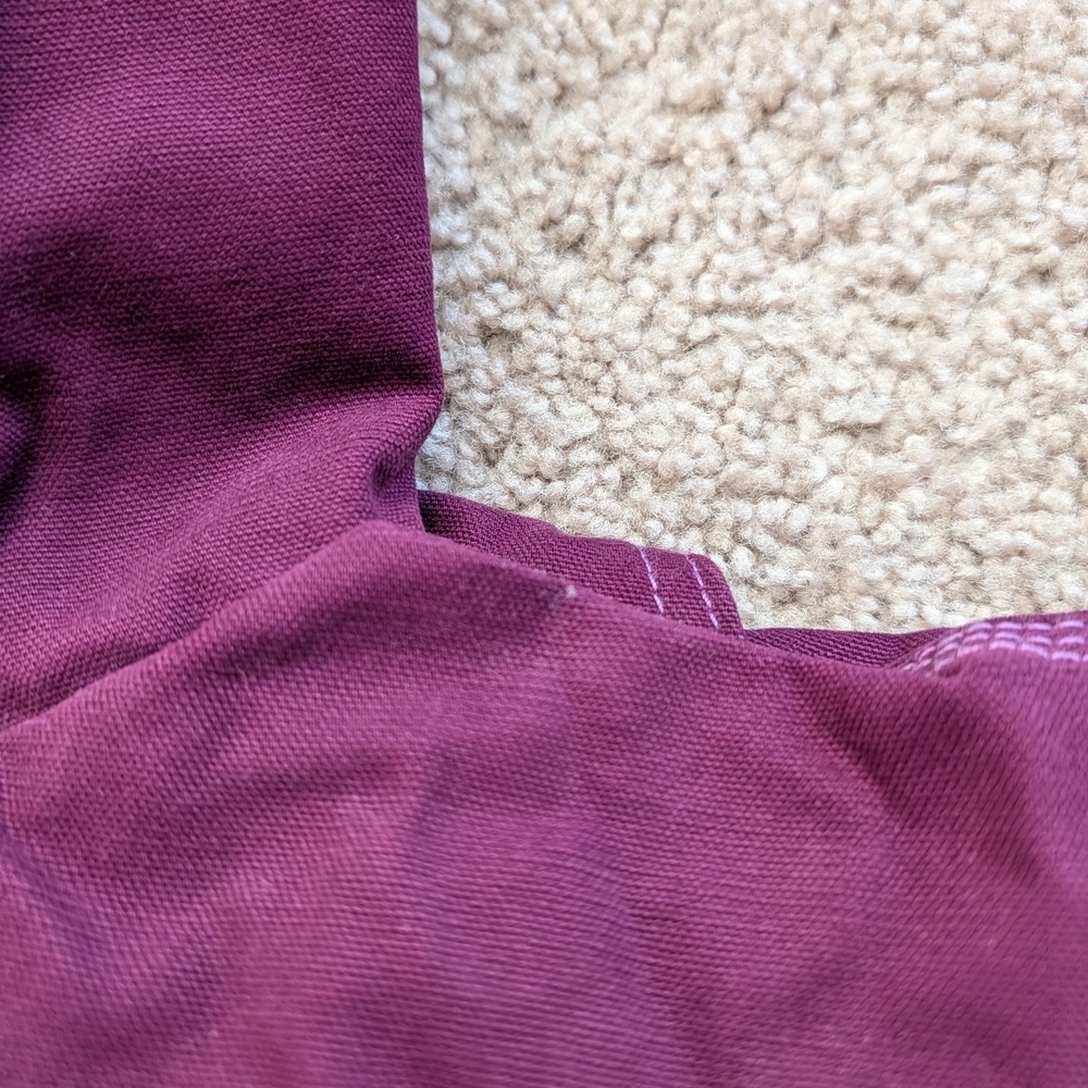 Berne Plum Purple Hooded Jacket Size Youth Large (14-16) - Picture 9 of 11